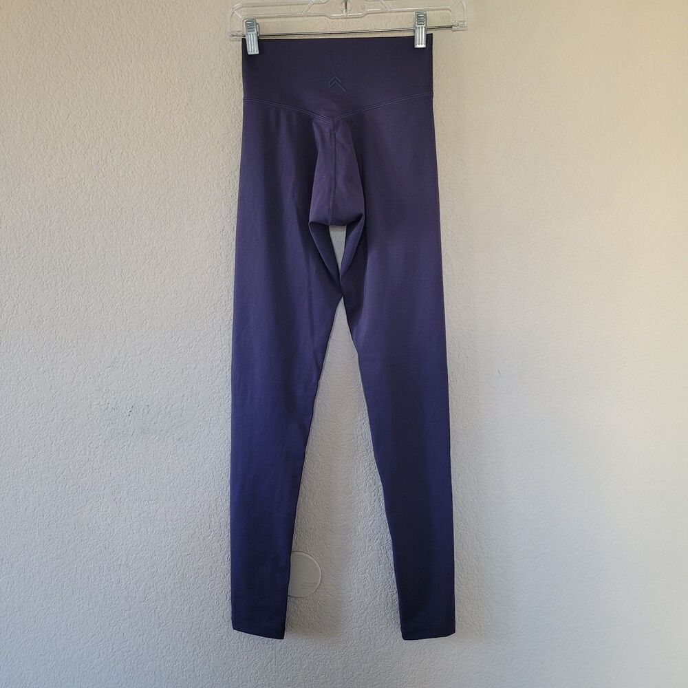 Oner Active Womens Medium Unified Seamless Leggings Gray Mid Rise Performance